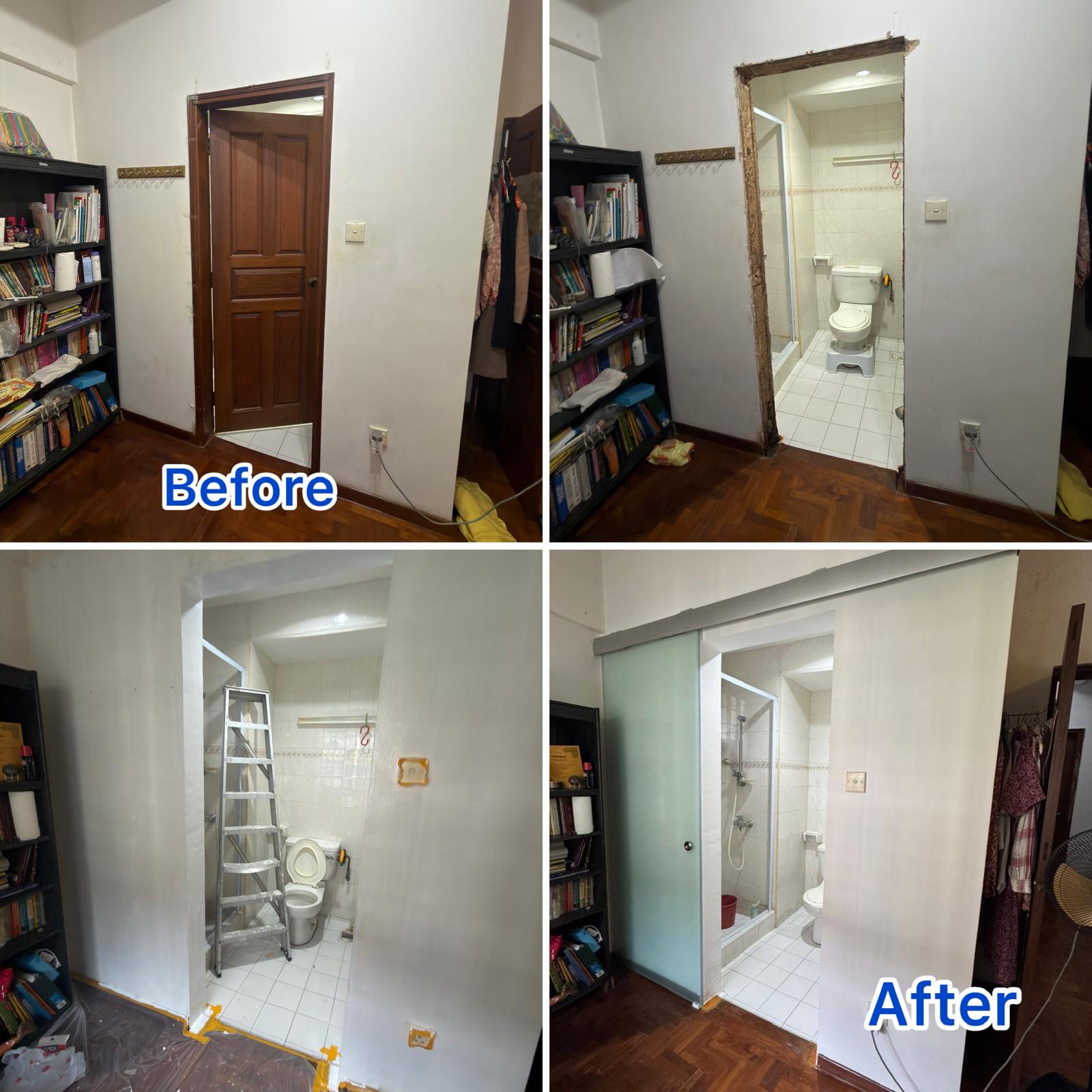 Sliding Door Installation & Door Conversion Service in Singapore  by Tasfia Engineering & Construction Pte Ltd